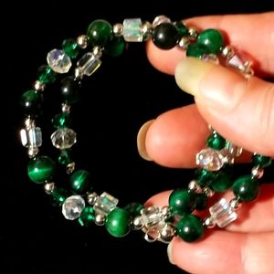 Green Tigers Eye Bracelet/Anklet